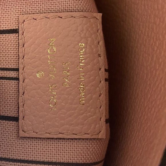 TRADING❤️Louis Vuitton Montaigne BB Rose pink leather crossbody - Picture 6 of 15